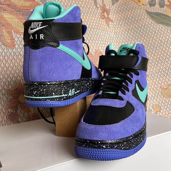 Nike Air Force 1 Mid Custom WMNS sneakers - Platforms - Picture 10 of 16
